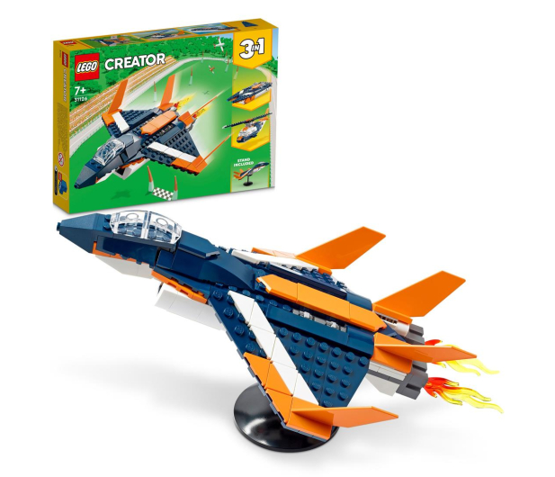 LEGO Creator 3 w 1 31126 Odrzutowiec naddźwiękowy - 1035593 - zdjęcie 10